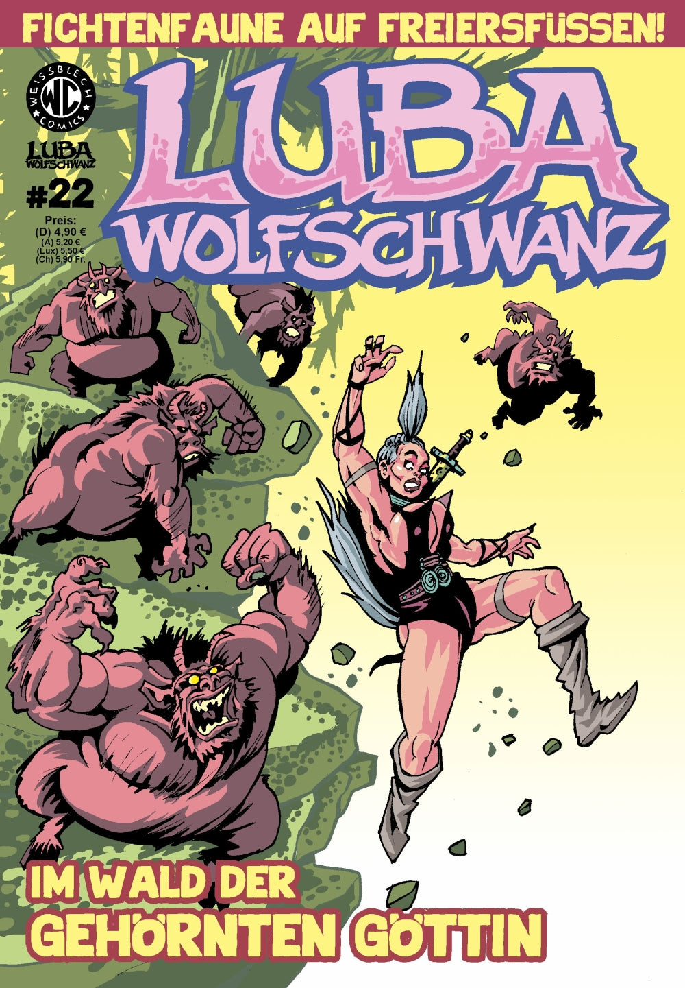 Luba Wolfschwanz #22 Im Wald der gehörnten Göttin