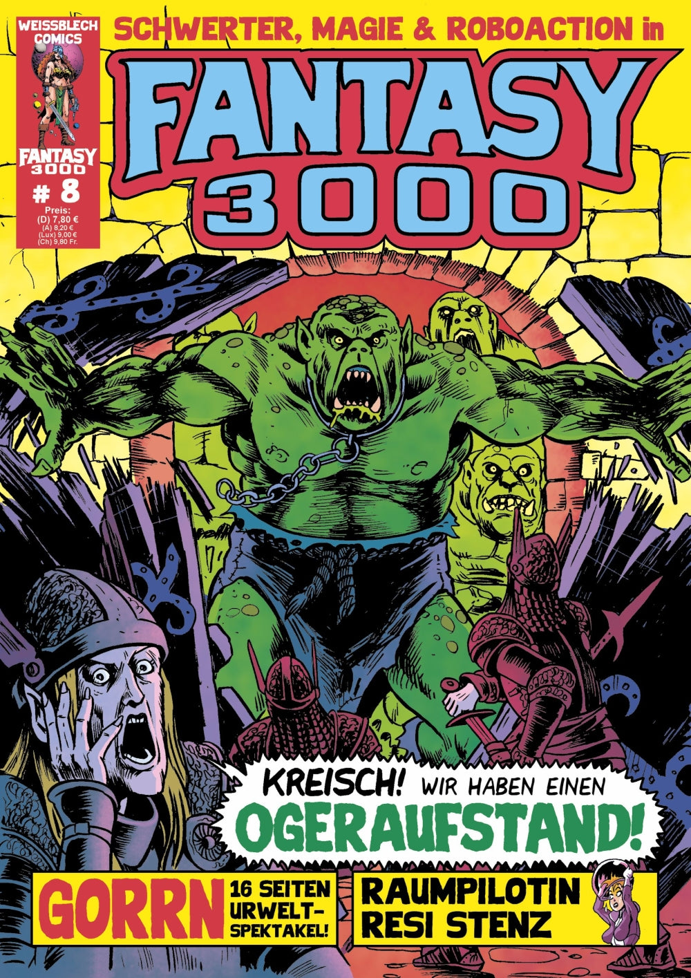 Fantasy 3000 Band #8 - Ogeraufstand!