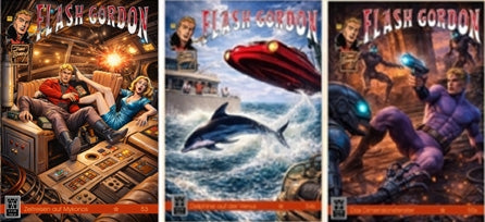 Flash Gordon - 53.-55. Abenteuer (ECR Verlag) – Cover