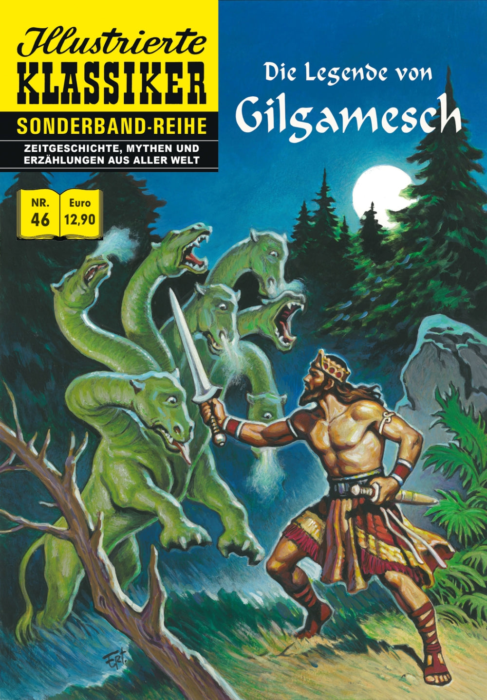 Illustrierte Klassiker Sonderband 46 – Die Legende von Gilgamesch – Cover