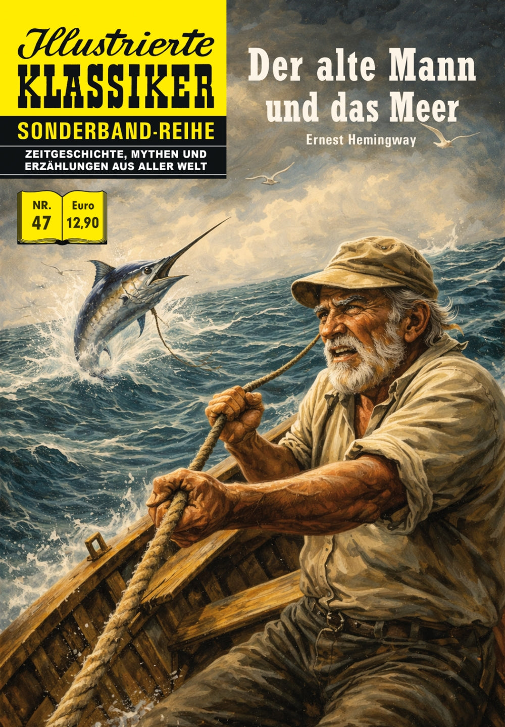 Illustrierte Klassiker Sonderband 47 – Der alte Mann und das Meer – Cover