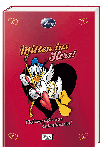 Enthologien Nr. 08: Mitten ins Herz! - Liebesgrüße aus Entenhausen! Disney Comic Cover