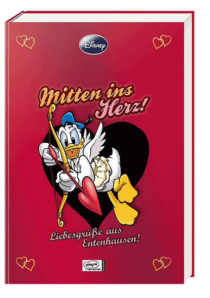 Enthologien Nr. 08: Mitten ins Herz! - Liebesgrüße aus Entenhausen! Disney Comic Cover