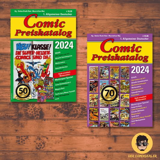 Comic Preiskatalog 2024 - Der Comixdealer