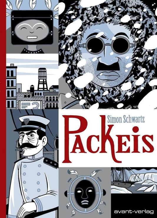 Packeis / avant-verlag / Simon Schwartz / Graphic Novel / Geschichte / Neuware - Der Comixdealer