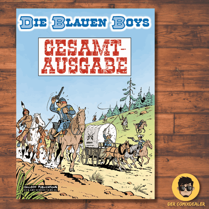 Die blauen Boys Gesamtausgabe #1 - Alben 1-3 - Der Comixdealer