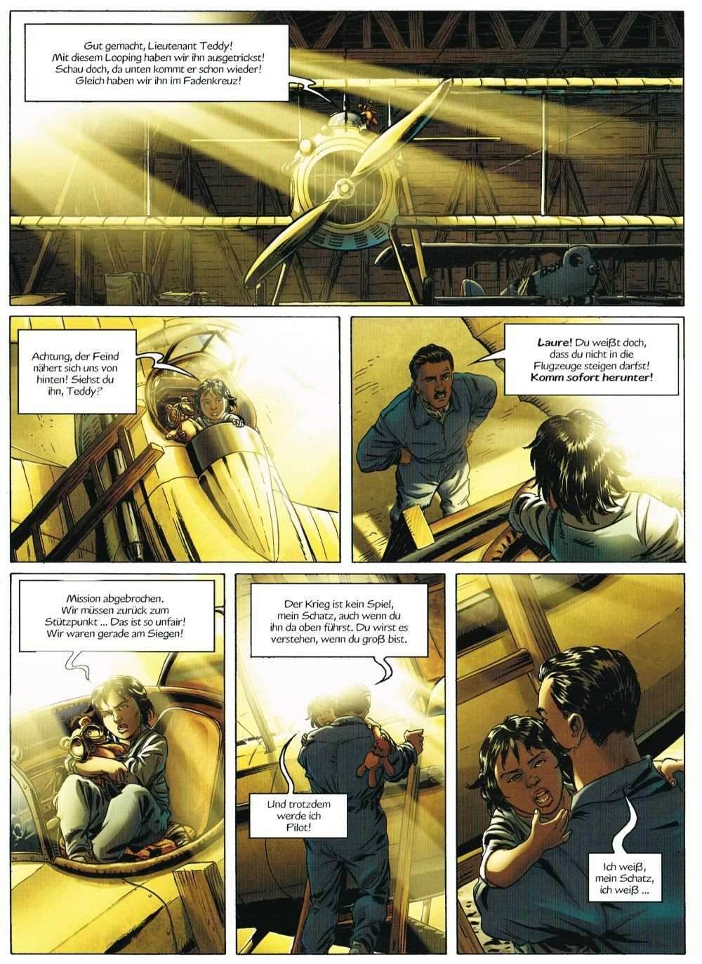 Lady Spitfire # 1 - Die Tochter der Lüfte Bunte Dimensionen Sébastien Latour - Der Comixdealer