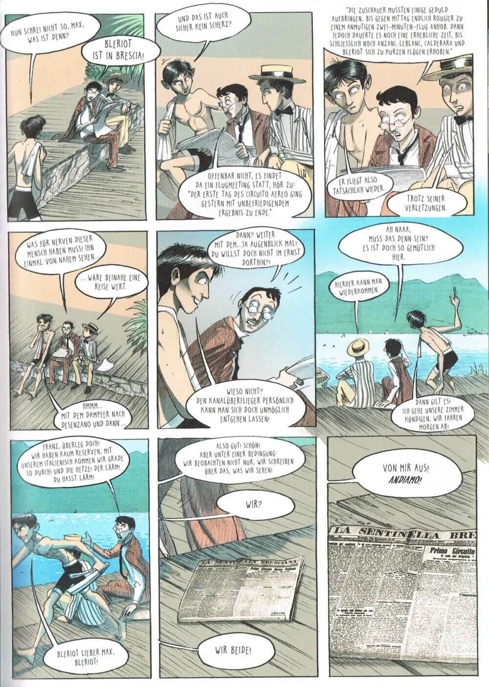 Die Aeroplane in Brescia - Der Comixdealer