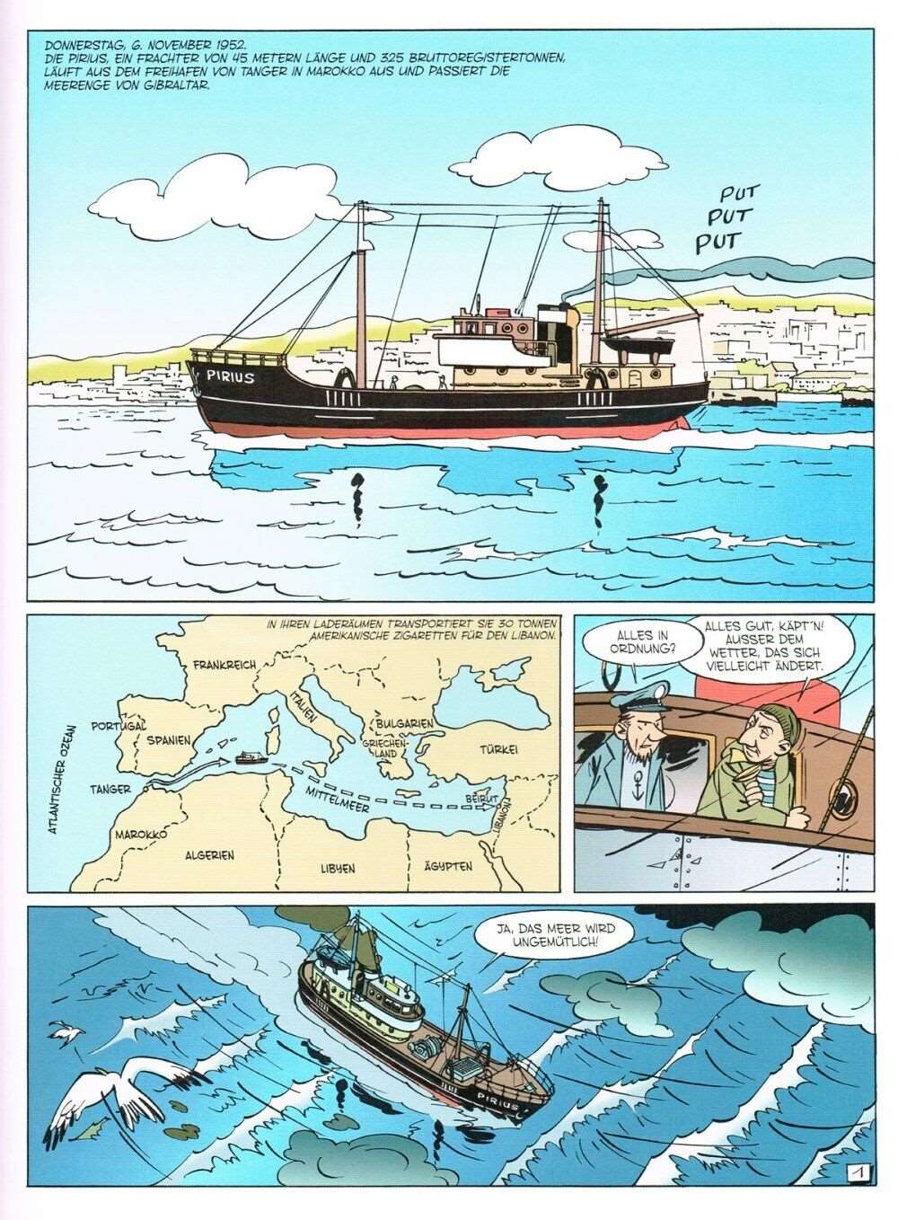 Die Abenteuer von Jacques Gibrat #5 - Schmuggler auf dem Mittelmeer