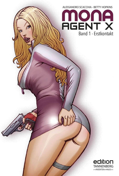 Mona Agent X Erstkontakt - Insektenhaus /Alessandro Scacchia/Comic/ Erotic / NEU - Der Comixdealer