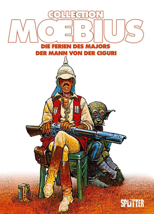 Moebius Collection: Die Ferien des Majors / Der Mann von der Ciguri /Splitter - Der Comixdealer