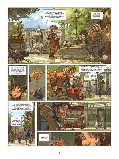 Die Vier von der Baker Street #1 (Neuauflage) - Das Geheimnis des blauen Vorhangs - Der Comixdealer
