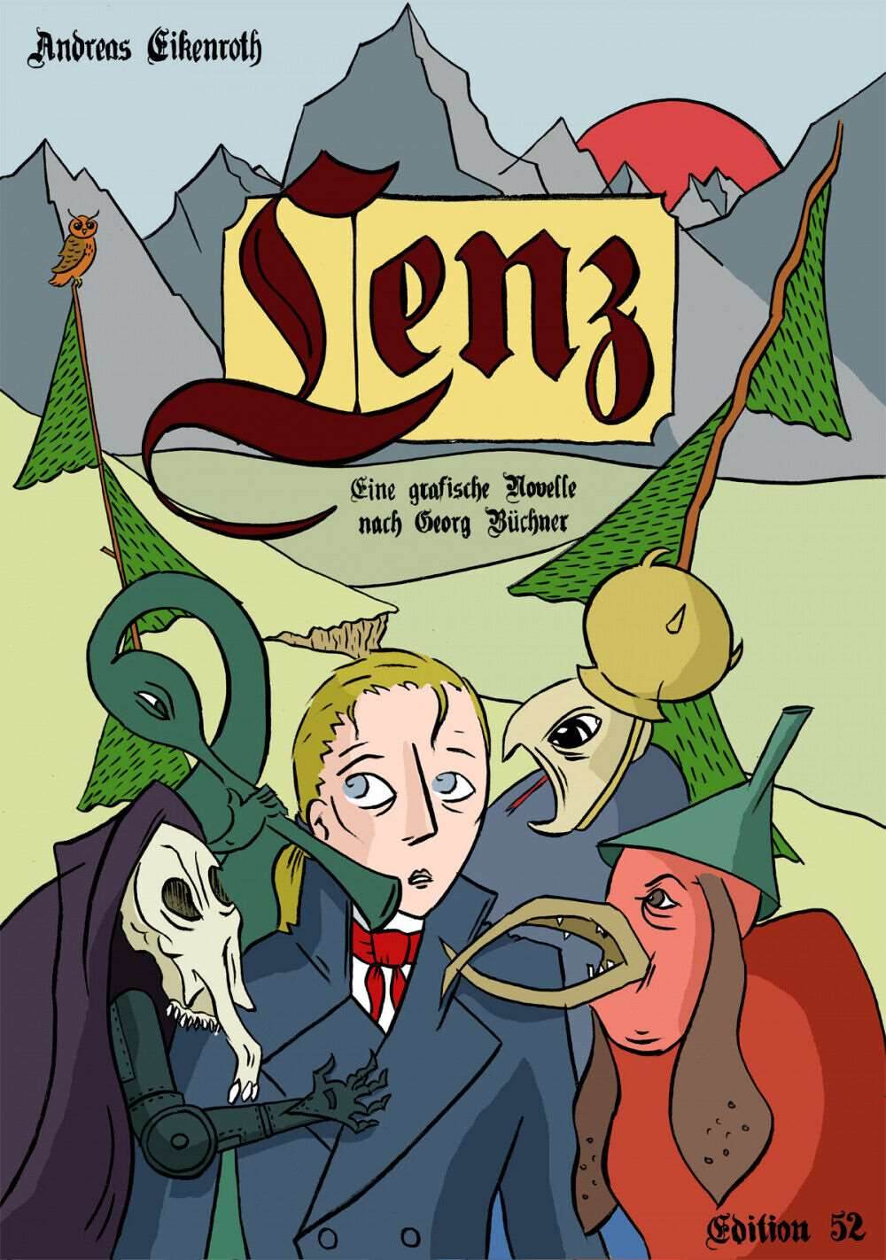 Lenz Eine grafische Novelle nach Georg Büchner / Edition 52 / Neuware / Biografi - Der Comixdealer