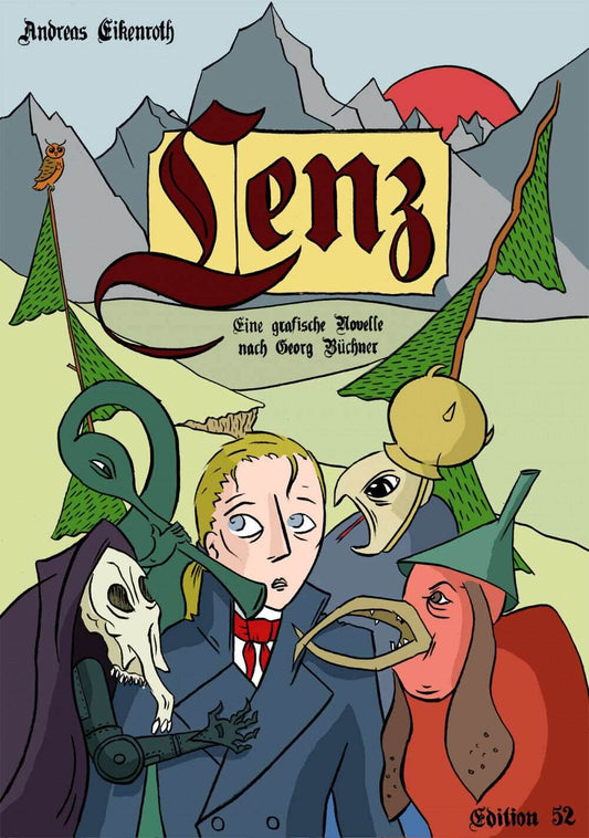 Lenz Eine grafische Novelle nach Georg Büchner / Edition 52 / Neuware / Biografi - Der Comixdealer
