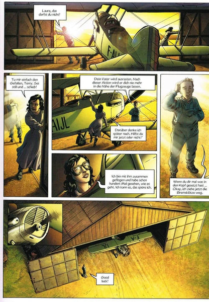 Lady Spitfire # 1 - Die Tochter der Lüfte Bunte Dimensionen Sébastien Latour - Der Comixdealer