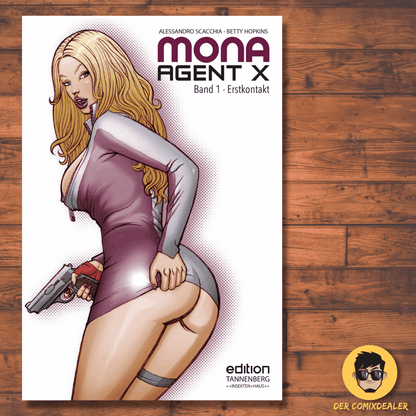 Mona Agent X Erstkontakt - Insektenhaus /Alessandro Scacchia/Comic/ Erotic / NEU - Der Comixdealer