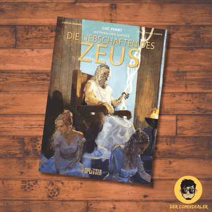 Mythen der Antike: Die Liebschaften des Zeus / Splitter /Diego Oddi /Comic /NEU - Der Comixdealer