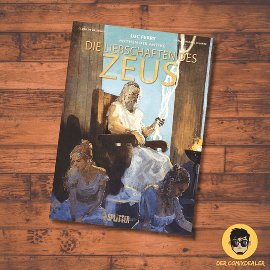 Mythen der Antike: Die Liebschaften des Zeus / Splitter /Diego Oddi /Comic /NEU - Der Comixdealer