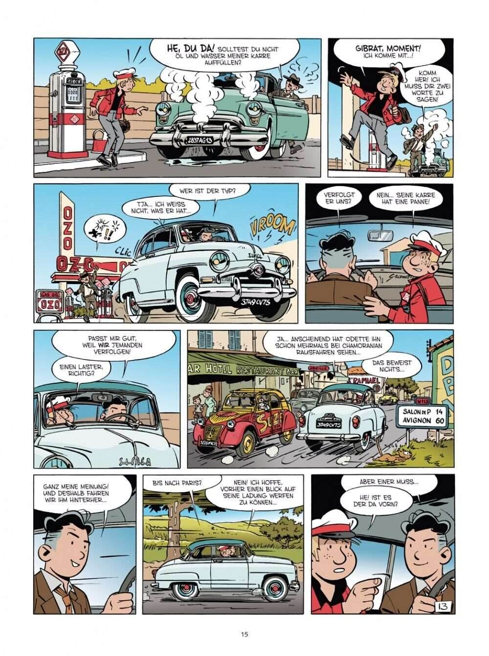 Die Abenteuer von Jacques Gibrat #6 - Die Tankstelle von Clair de Lun - Der Comixdealer