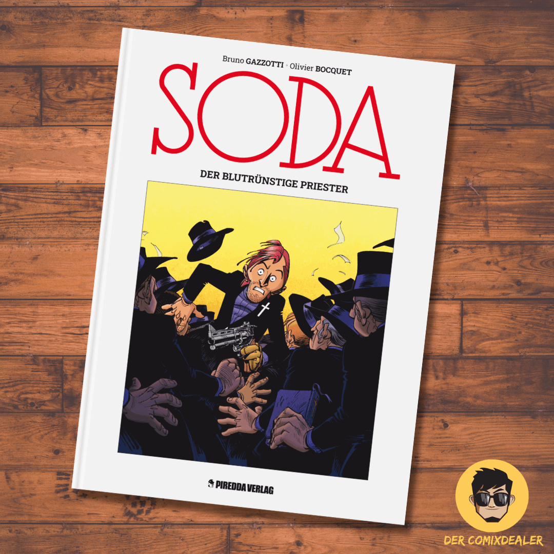 Soda: Der blutrünstige Priester / Piredda / Bruno Gazzotti / Comic / Album / NEU - Der Comixdealer