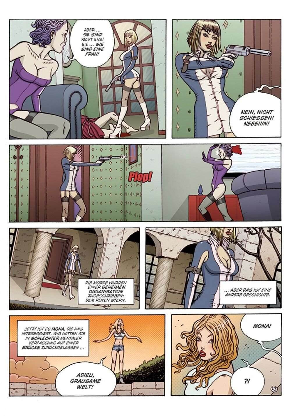 Mona Agent X Erstkontakt - Insektenhaus /Alessandro Scacchia/Comic/ Erotic / NEU - Der Comixdealer
