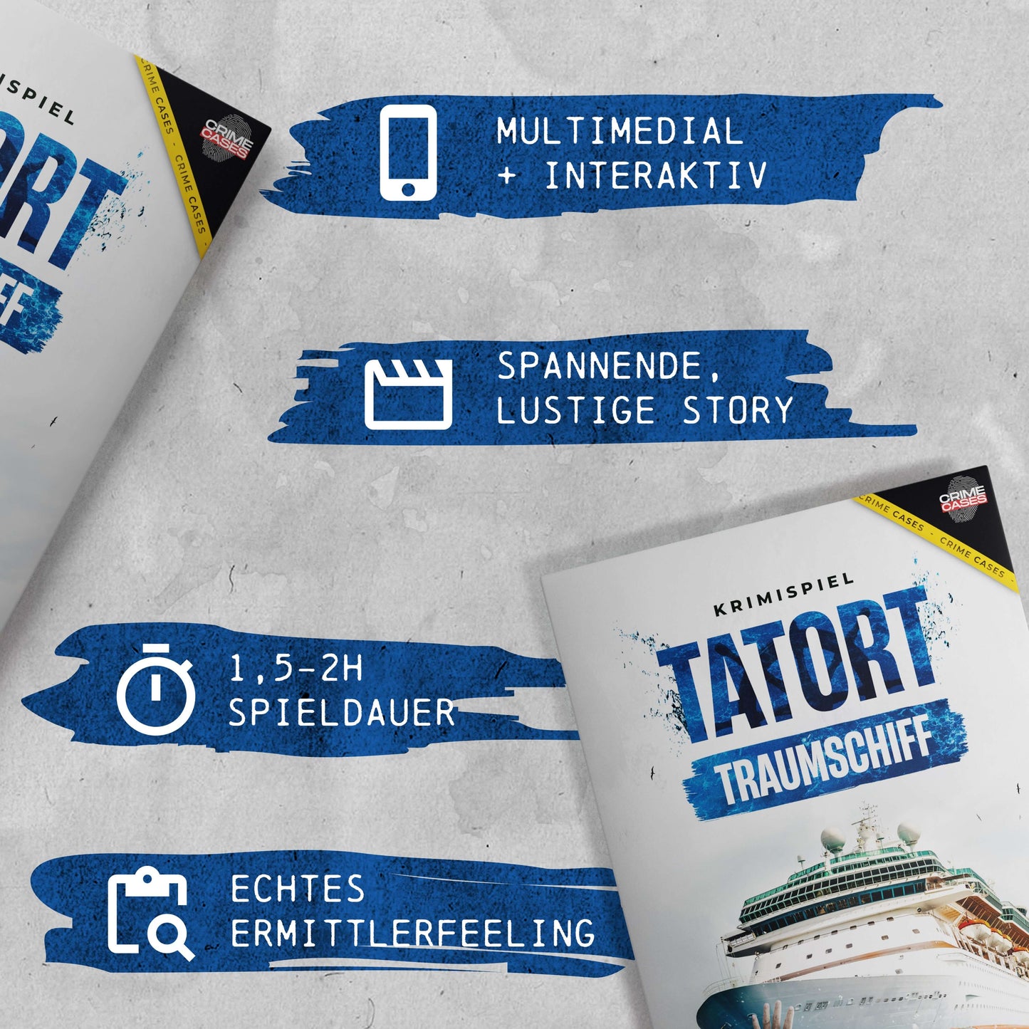 Krimispiel: Tatort Traumschiff