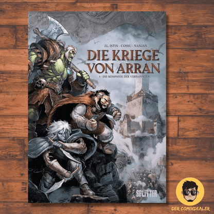 Die Kriege von Arran #1 - Die Kompanie der Verbannten - Der Comixdealer
