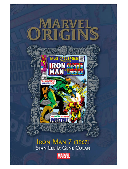 Marvel Origins Ausgabe #68 IRON MAN #7 comic cover featuring Iron Man and Captain America stories.