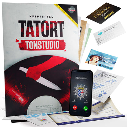 Krimispiel: Tatort Tonstudio