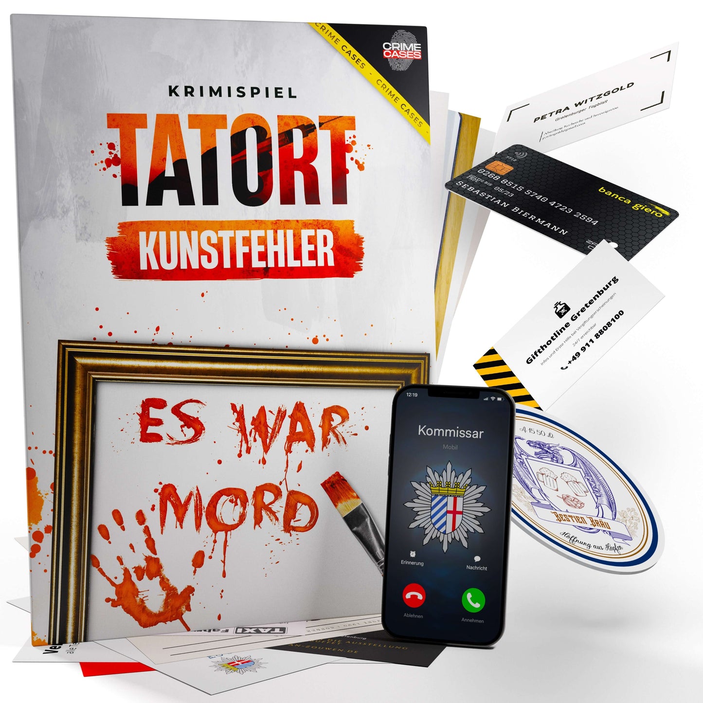 Krimispiel: Tatort Kunstfehler