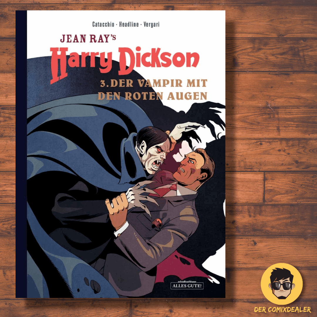 Harry Dickson 3 – Der Vampir mit den roten Augen