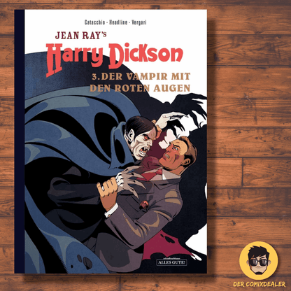 Harry Dickson 3 – Der Vampir mit den roten Augen