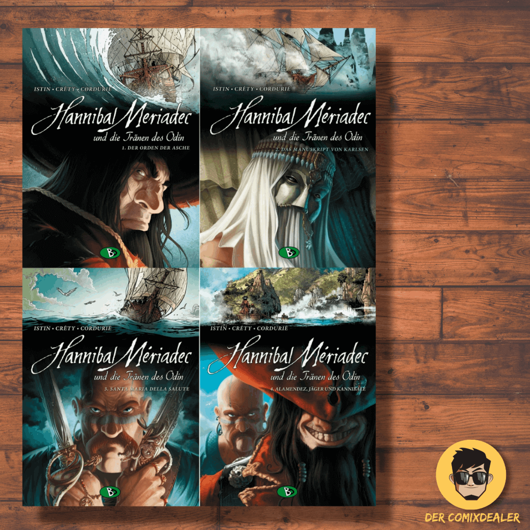 Hannibal Mériadec und die Tränen des Odin – Bundle (Band 1–4)