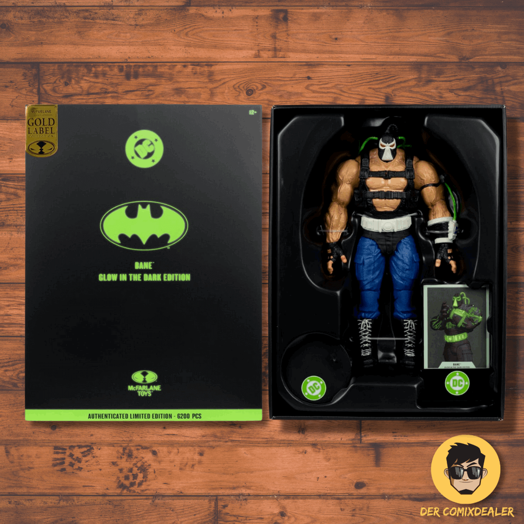 DC Multiverse Mega Actionfigur Bane (Glow in the Dark) (Gold Label) 25 cm