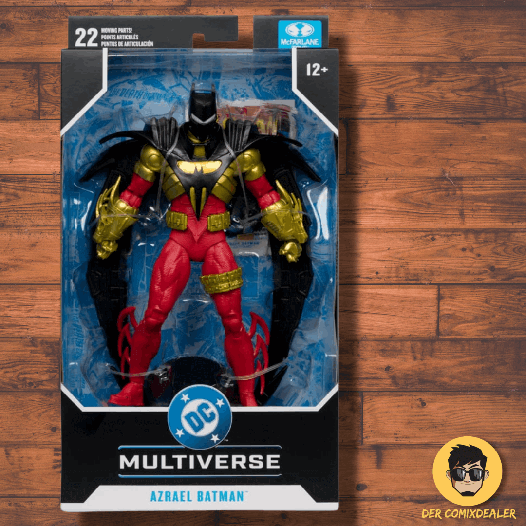 DC Multiverse Actionfigur Azrael Batman (Knightquest) 19 cm