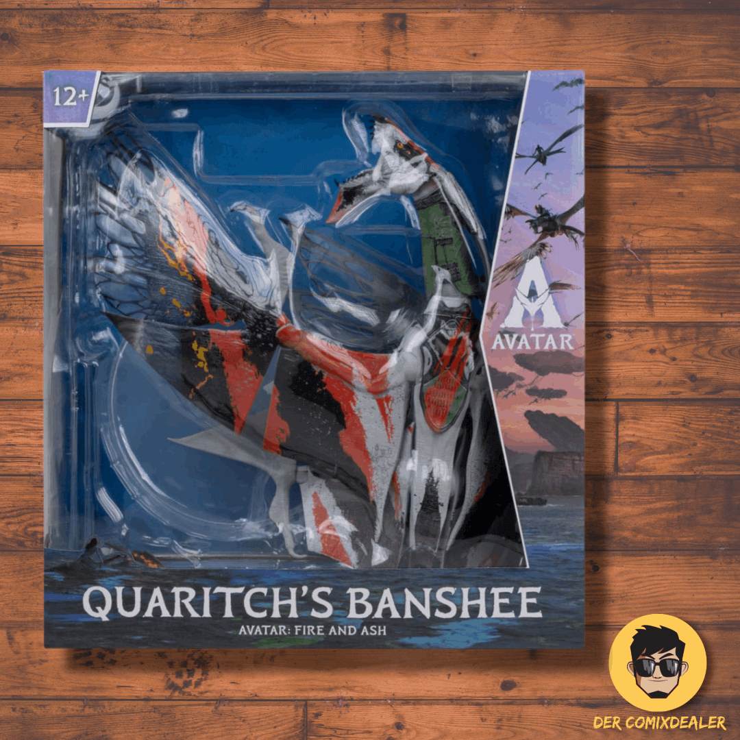 Avatar: Fire and Ash Actionfigur Quaritch's new Banshee