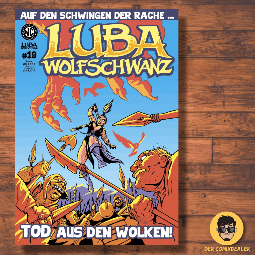 Luba Wolfschwanz 19 – Tod aus den Wolken!