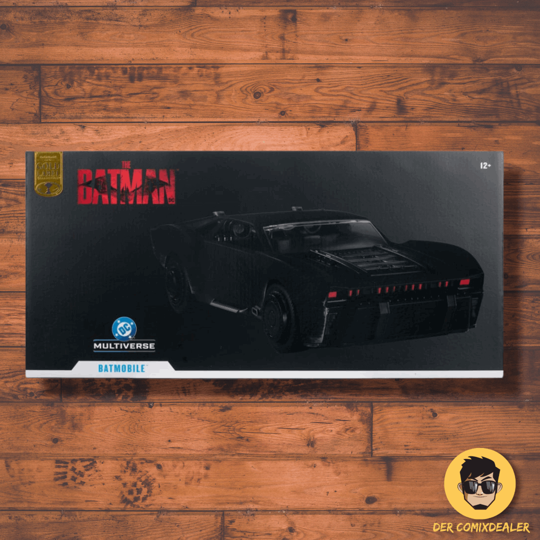 The Batman (2022) DC Multiverse Fahrzeug Batmobil (Gold Label) 48 cm