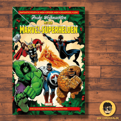 Frohe Weihnachten mit den Marvel-Superhelden