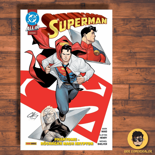 Superman 6 (mit 4 DC-Sammelkarten)