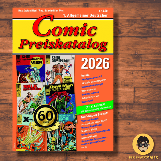 Comic Preiskatalog 2026 – Softcover-Ausgabe