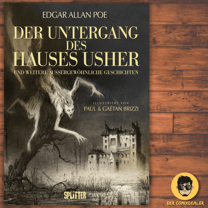 Der Untergang des Hauses Usher (illustrierter Roman) - Der Comixdealer