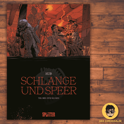 Schlange und Speer #3 - Fünf-Blumen - Der Comixdealer