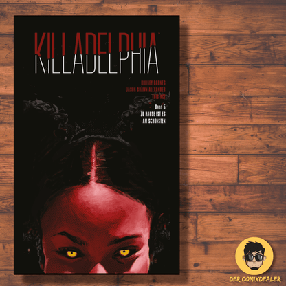 Killadelphia #5 - Zuhause ist es am schönsten, Horror-Comic von Rodney Barnes, mit eindrucksvollem Cover.