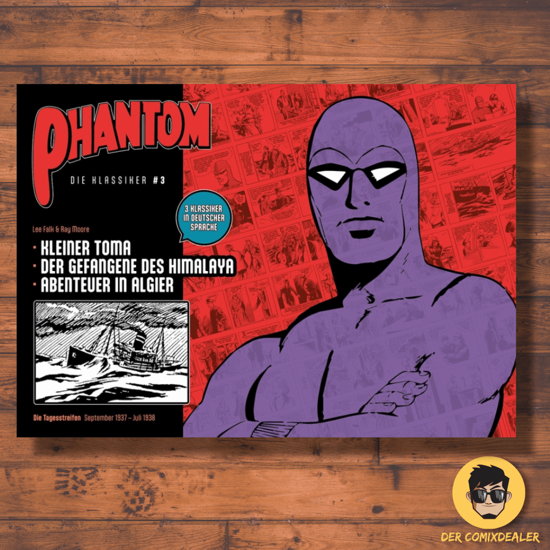 Phantom - Die Klassiker #3 - Kleiner Toma, Der Gefangene des Himalaya, Abenteuer in Algier