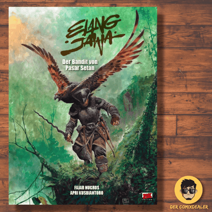 Elang Jawa #1 Der Pirat von Pasar Setan Cover Art featuring the Bandit von Pasar Setan.