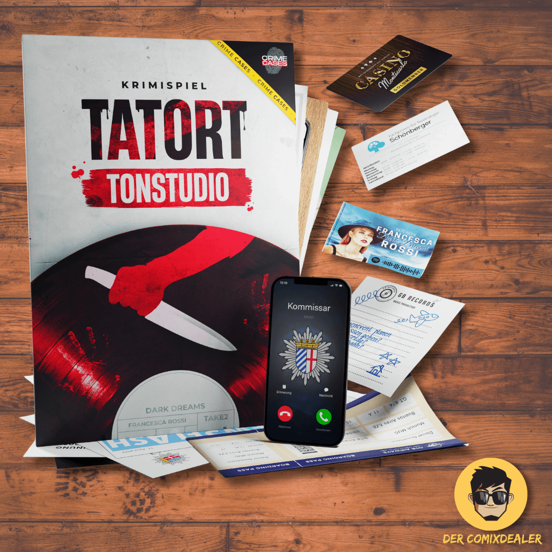 Krimispiel: Tatort Tonstudio
