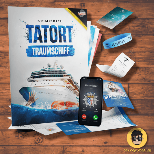 Krimispiel: Tatort Traumschiff