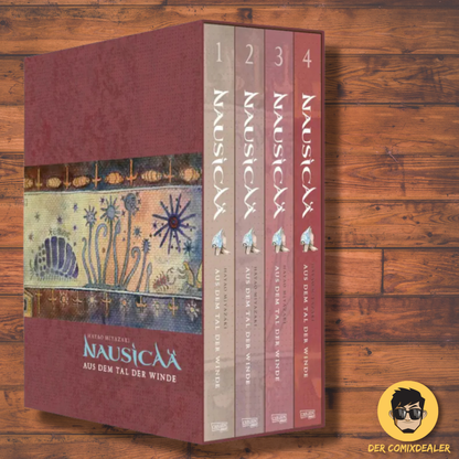 Nausicaä aus dem Tal der Winde, Doppelband-Edition Bände 1-4 im Schuber