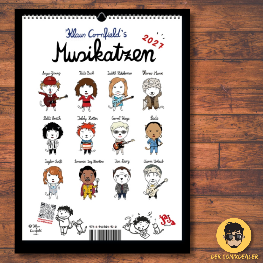 Musikatzen Kalender 2027